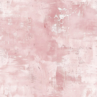 pink blush, dusty rose, cream, white, grunge pattern, distressed texture, abstract design, weathered look, vintage style, faded appearance, brushed effect, soft tones, muted colors, quilting cotton, fabric panel, artistic texture, worn finish, shabby chic, subtle pattern, neutral palette