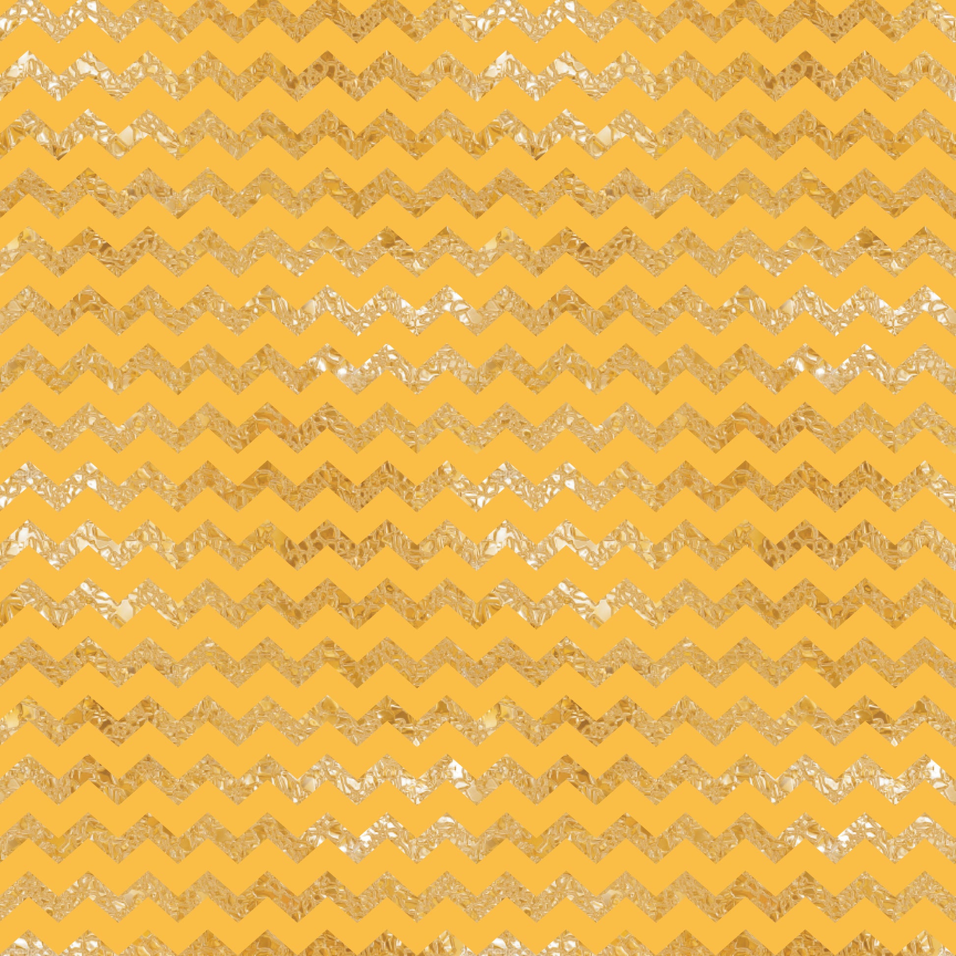 mustard yellow, golden yellow, chevron pattern, zigzag stripes, geometric design, metallic accents, shimmery details, quilting cotton, fabric panel, warm tones, repetitive pattern, textured appearance, celebration theme, festive fabric, craft material, sewing supplies, patchwork fabric, decorative fabric