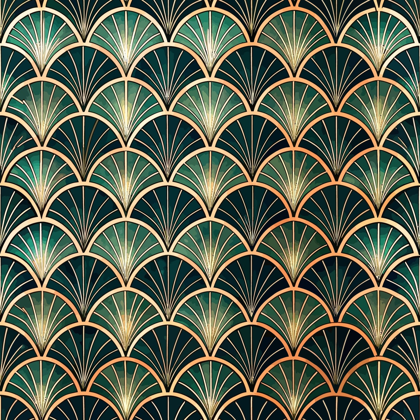 Art Deco Pattern 8 Quilting Cotton Fabric