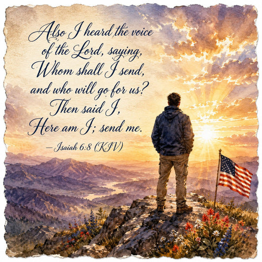 Inspirational Verses Fabric Panel 23