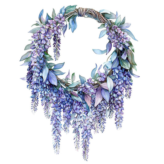 Floral Dreamcatcher Fabric Panel 12