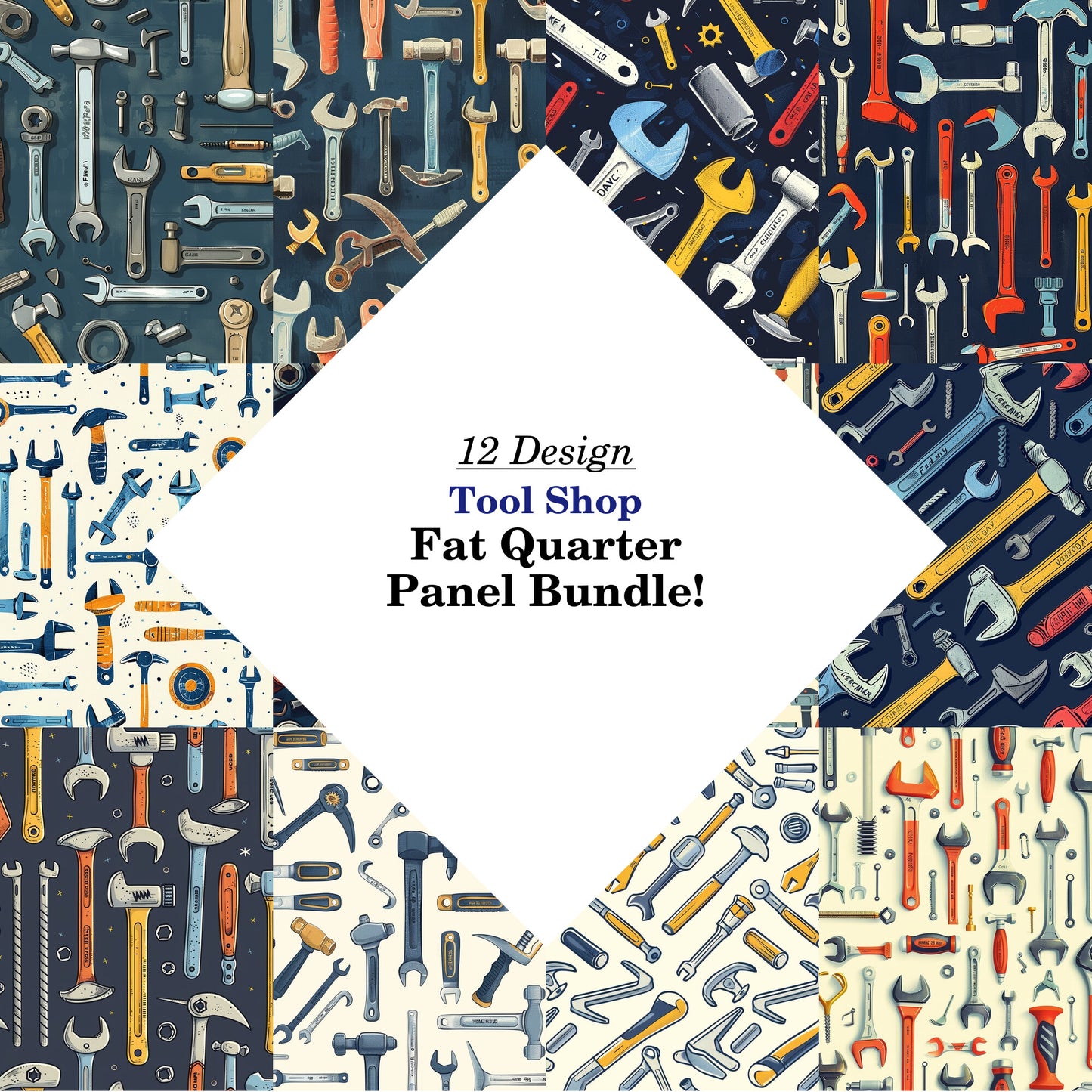 Tool Shop Fat Quarter Bundle