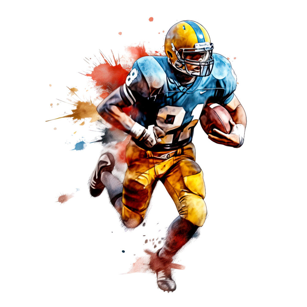 American Football Fabric Panel 6