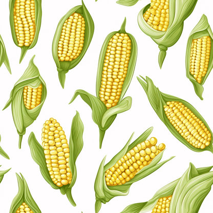 Sweet Corn Pattern 10 Quilting Cotton Fabric
