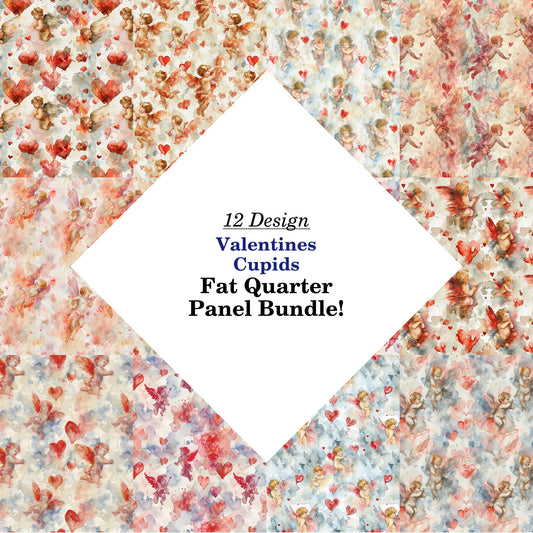 Valentines Cupids Fat Quarter Bundle
