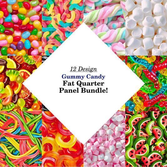 Gummy Candy Fat Quarter Bundle