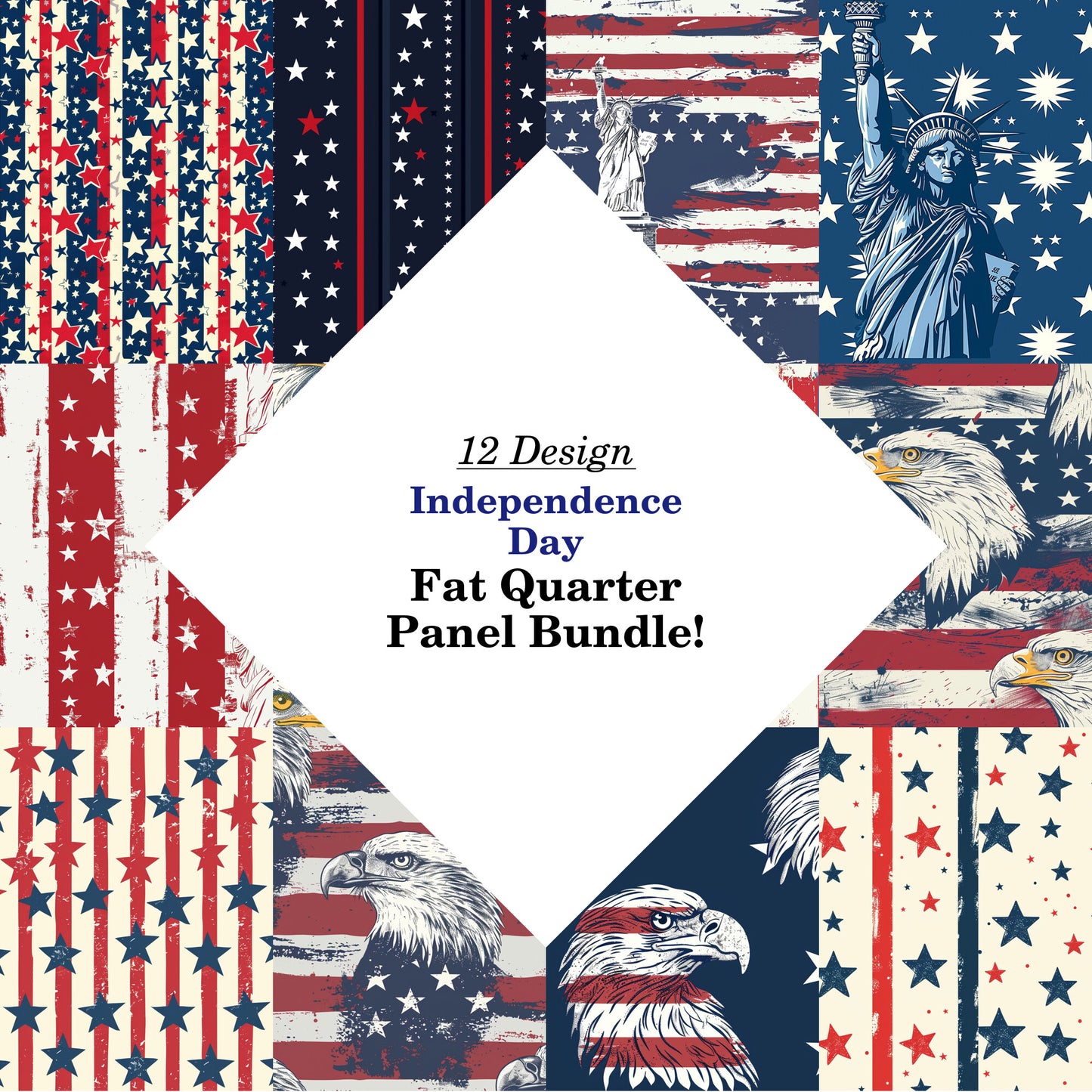 Independence Day Fat Quarter Bundle