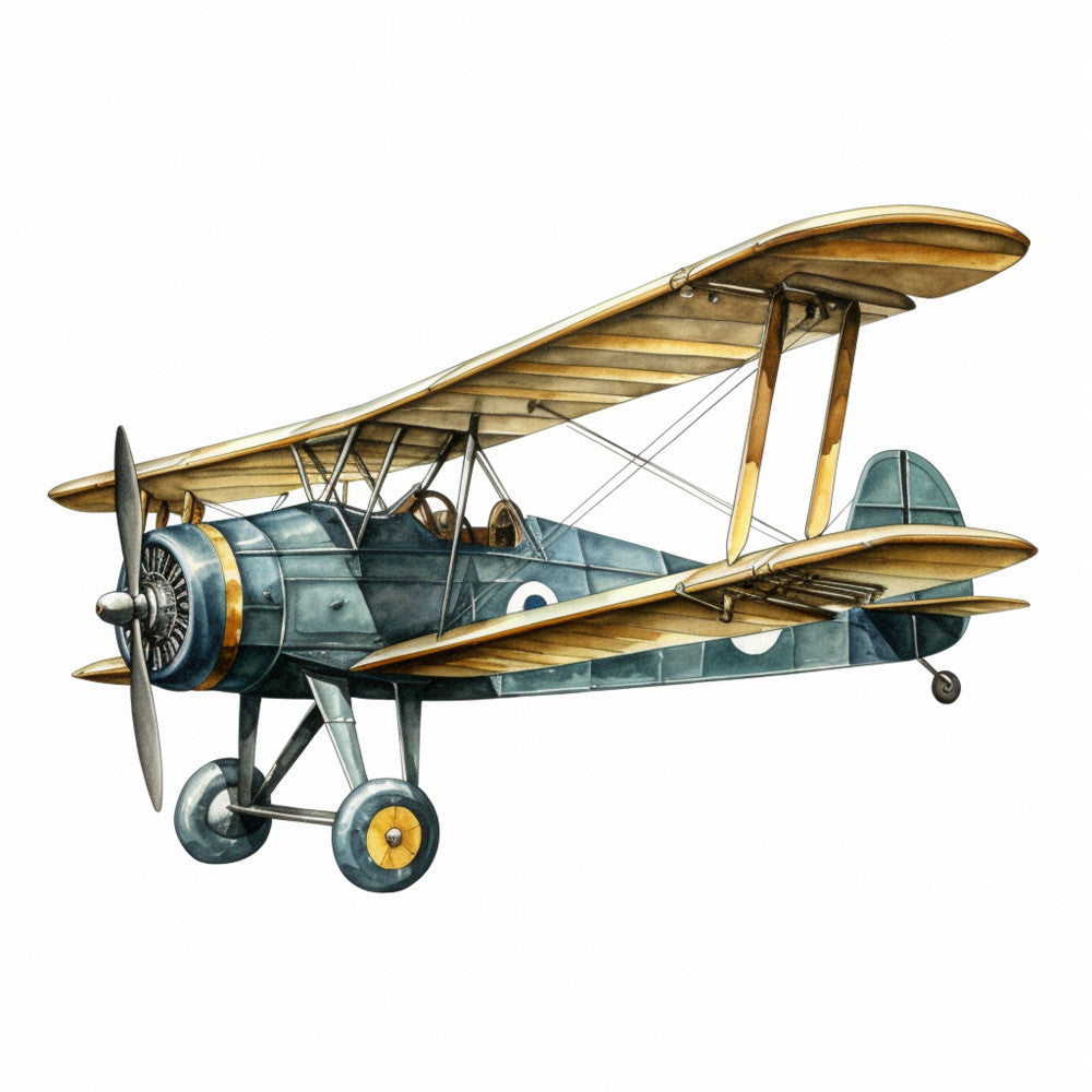 Wright Biplane Fabric Panel 10
