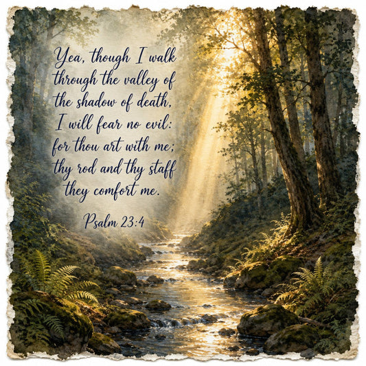 Inspirational Verses Fabric Panel 91