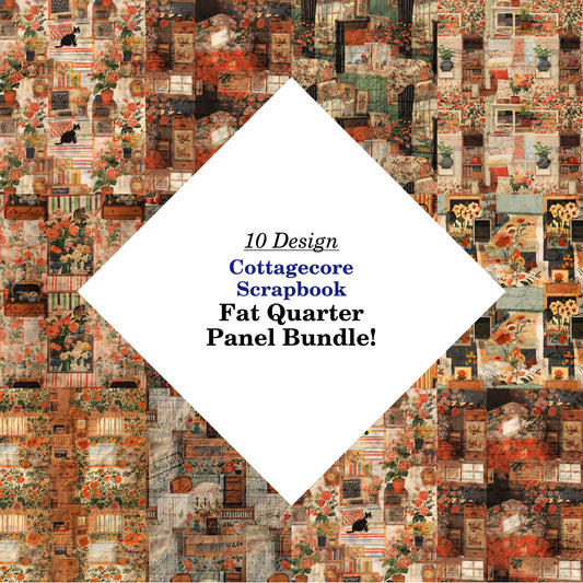 Cottagecore Scrapbook Fat Quarter Bundle