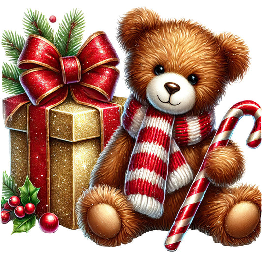Christmas Toys Fabric Panel 34