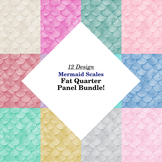 Mermaid Scales Fat Quarter Bundle