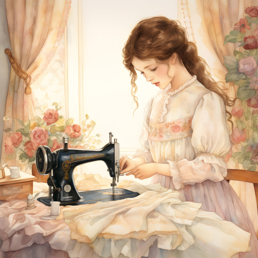 Sew Sweet Sewing Fabric Panel 5