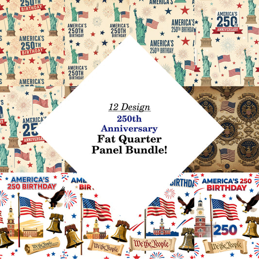250th Anniversary Fat Quarter Bundle