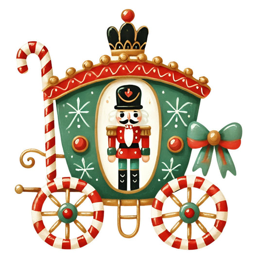 Nutcracker Ballet Fabric Panel 32