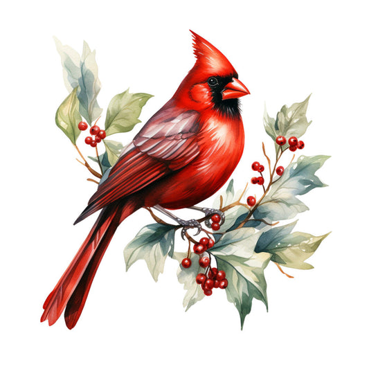 Red Cardinals Fabric Panel 22
