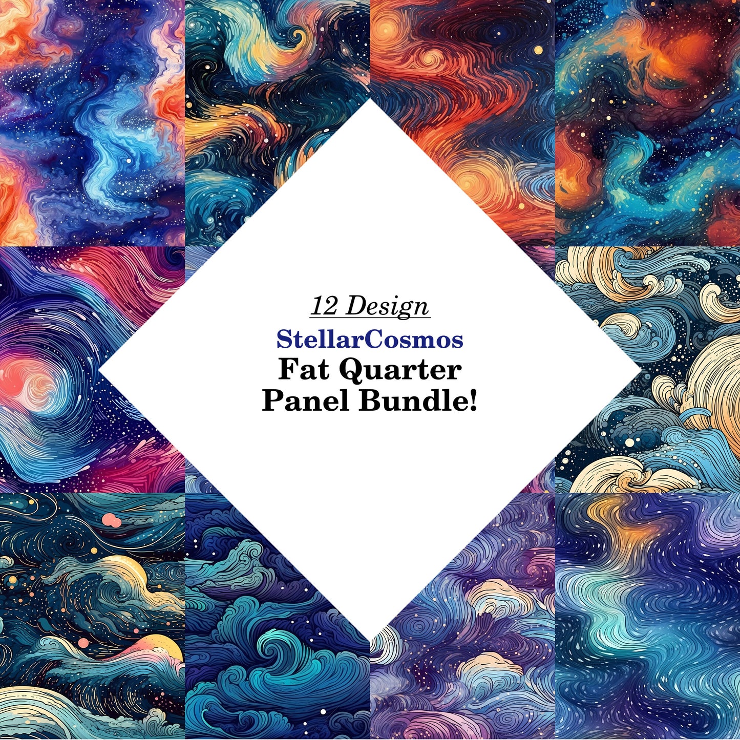 StellarCosmos Fat Quarter Bundle