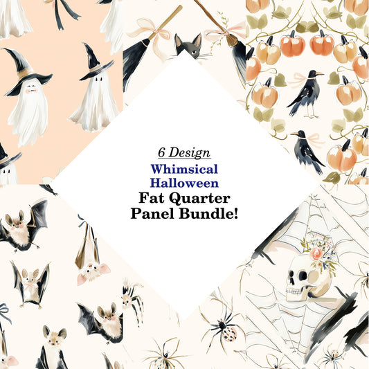 Whimsical Halloween Fat Quarter Bundle