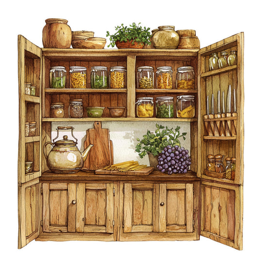 Country Kitchen Fabric Panel 6
