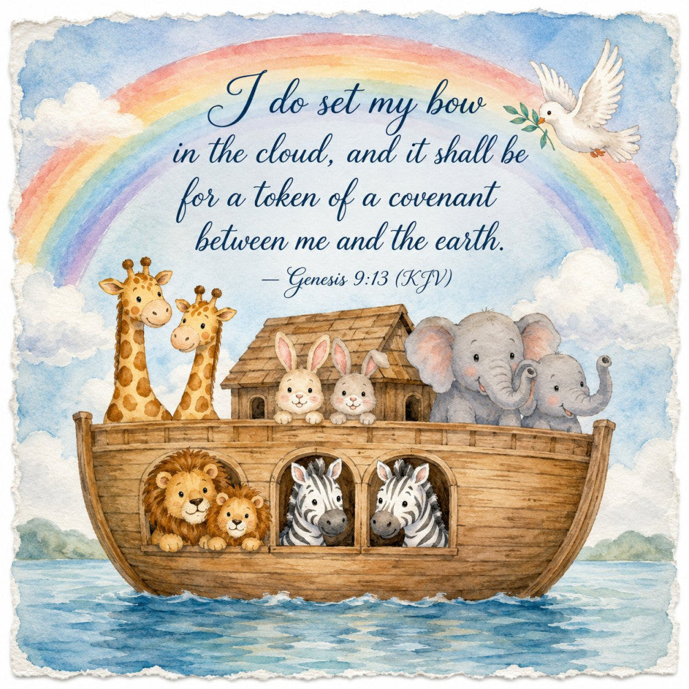 Inspirational Nursery Verses Fabric Panel 10