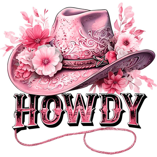 Coquette Cowgirl Fabric Panel 20
