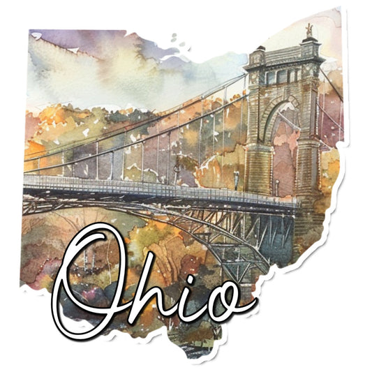 50 States Scene Fabric Panel 28