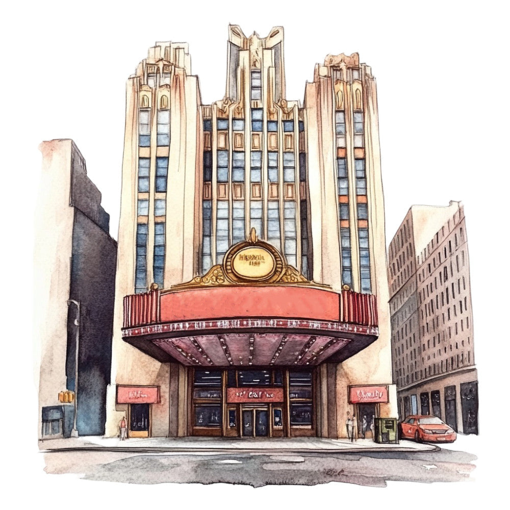New York City Fabric Panel 4