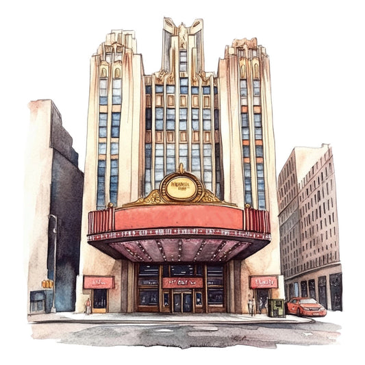 New York City Fabric Panel 4