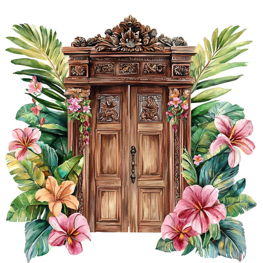 Thailand Resort Fabric Panel 15
