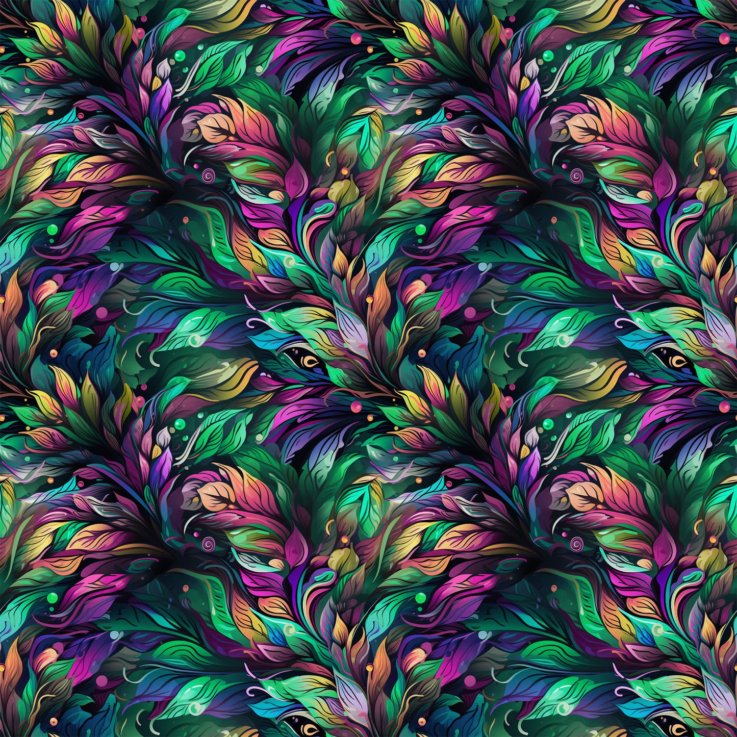 French Quarter Mardi Gras Pattern 3 Quilting Cotton Fabric