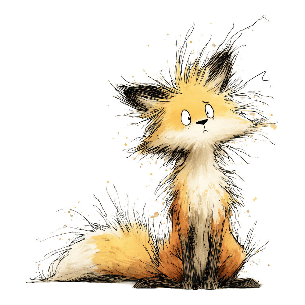 Quirky Animals Fabric Panel 29