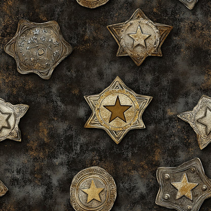 The Western Life Pattern 38 Quilting Cotton Fabric