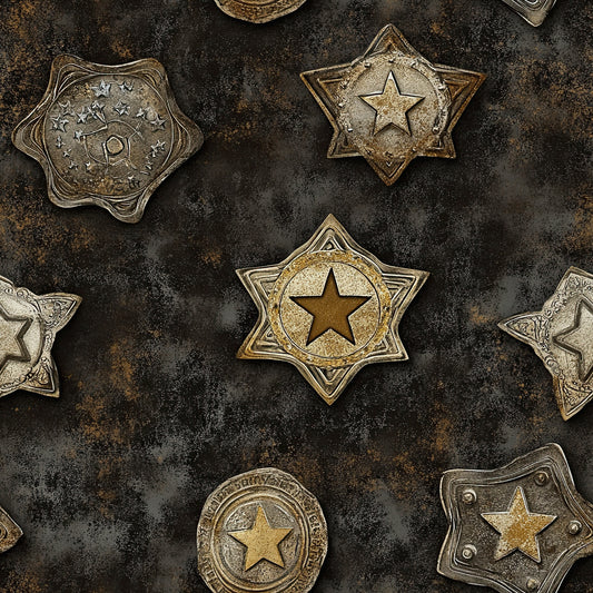 The Western Life Pattern 38 Quilting Cotton Fabric