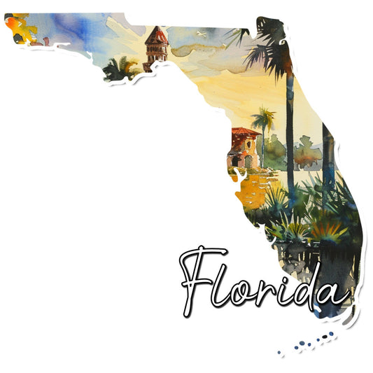 50 States Scene Fabric Panel 11