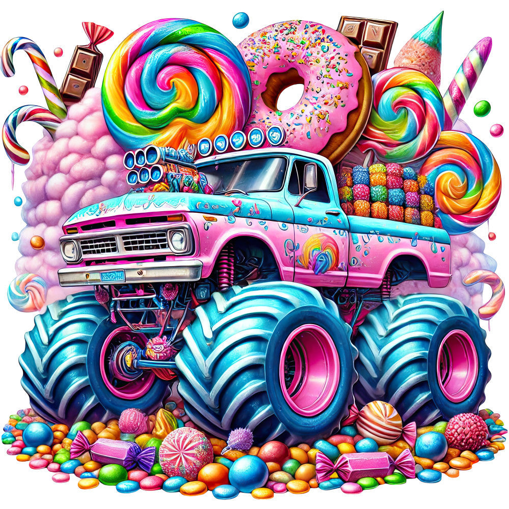 Monster Truck with Monster Fabric Panel 13