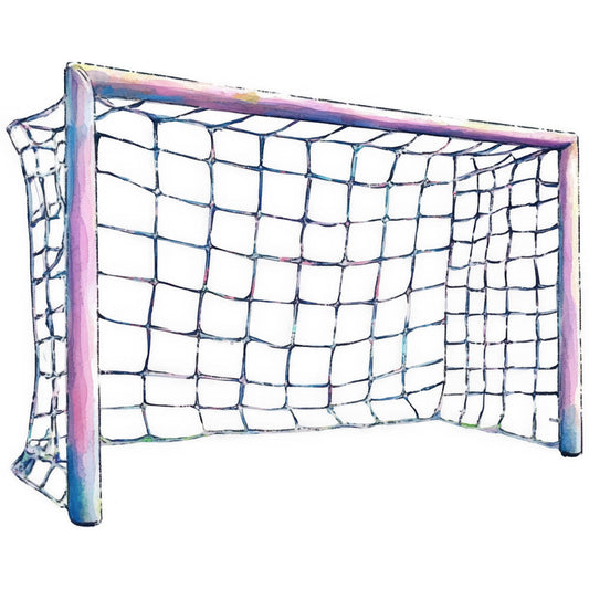 Watercolor Soccer Fabric Panel 13