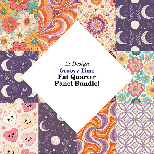 Groovy Time Fat Quarter Bundle