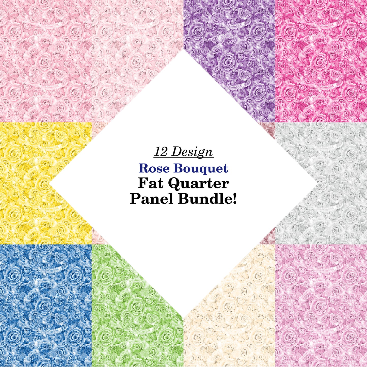 Rose Bouquet Fat Quarter Bundle