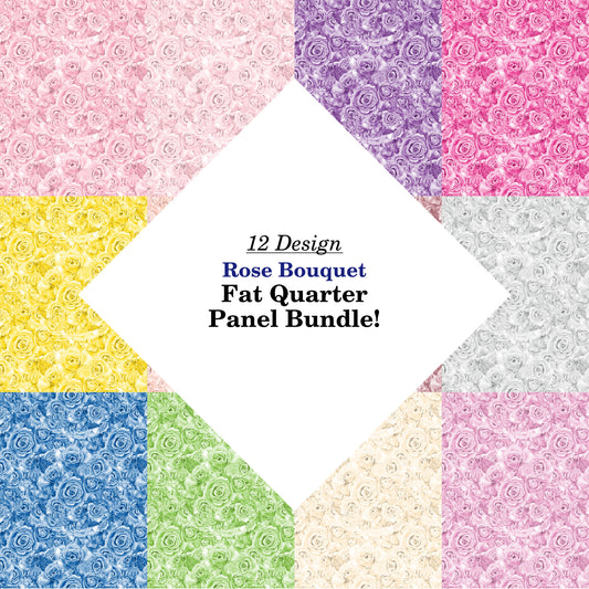 Rose Bouquet Fat Quarter Bundle