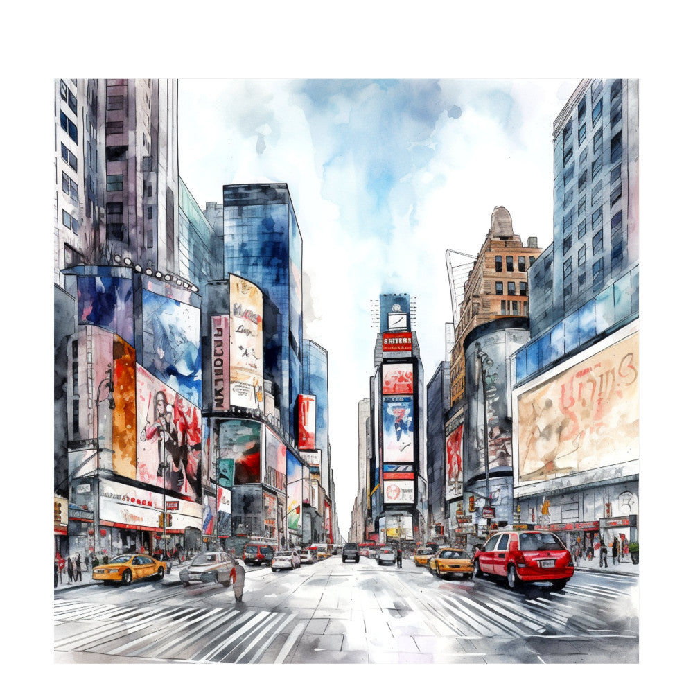 New York Landmarks Fabric Panel 10