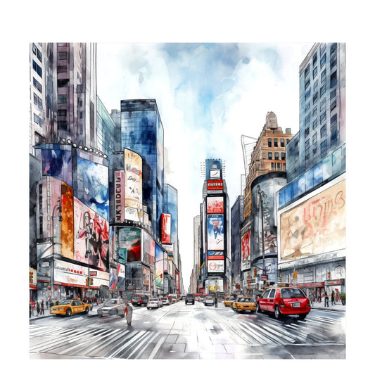 New York Landmarks Fabric Panel 10