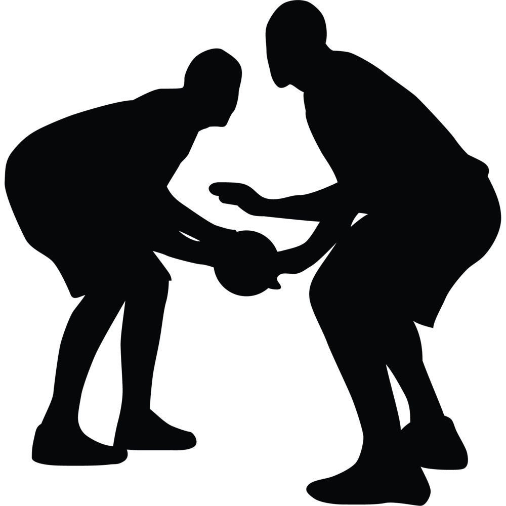 Basketball Player Silhouette Fabric Panel 12