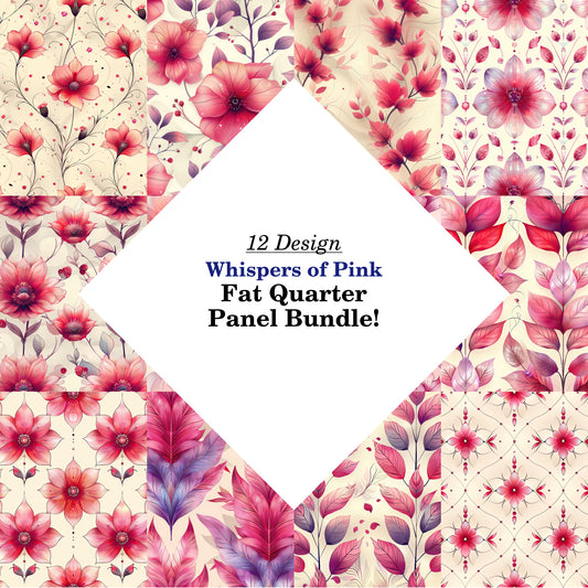 Whispers of Pink Fat Quarter Bundle