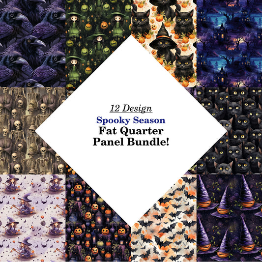 Spooky Season Fat Quarter Bundle