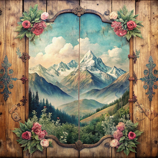 Yellowstone Landscape Fabric Panel 15