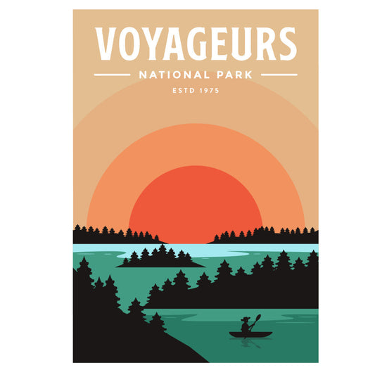 Voyageurs National Park Fabric Panel 1