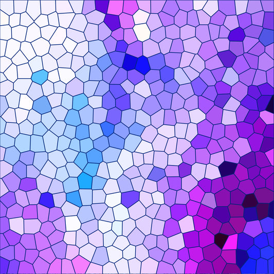 Mosaic Love Pattern 11 Quilting Cotton Fabric