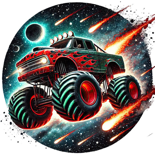Monster Truck with Monster Fabric Panel 65