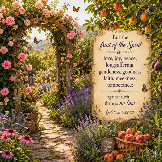 Inspirational Verses Fabric Panel 90
