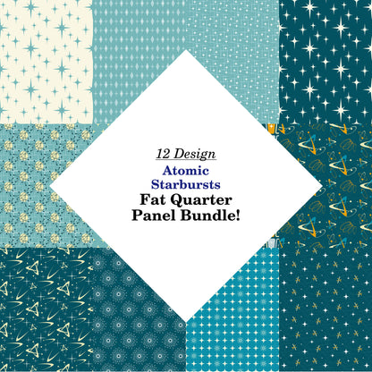 Atomic Starbursts Fat Quarter Bundle